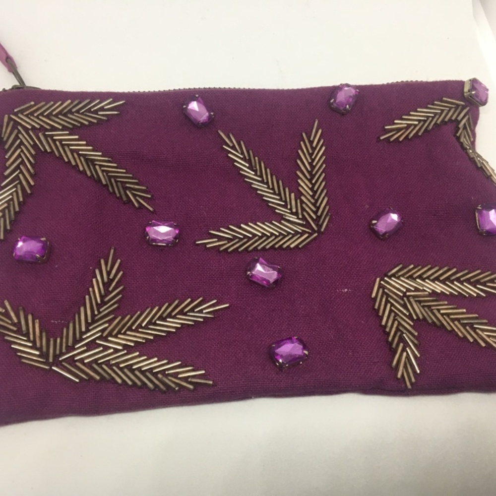 Beaded Clutch Handbag